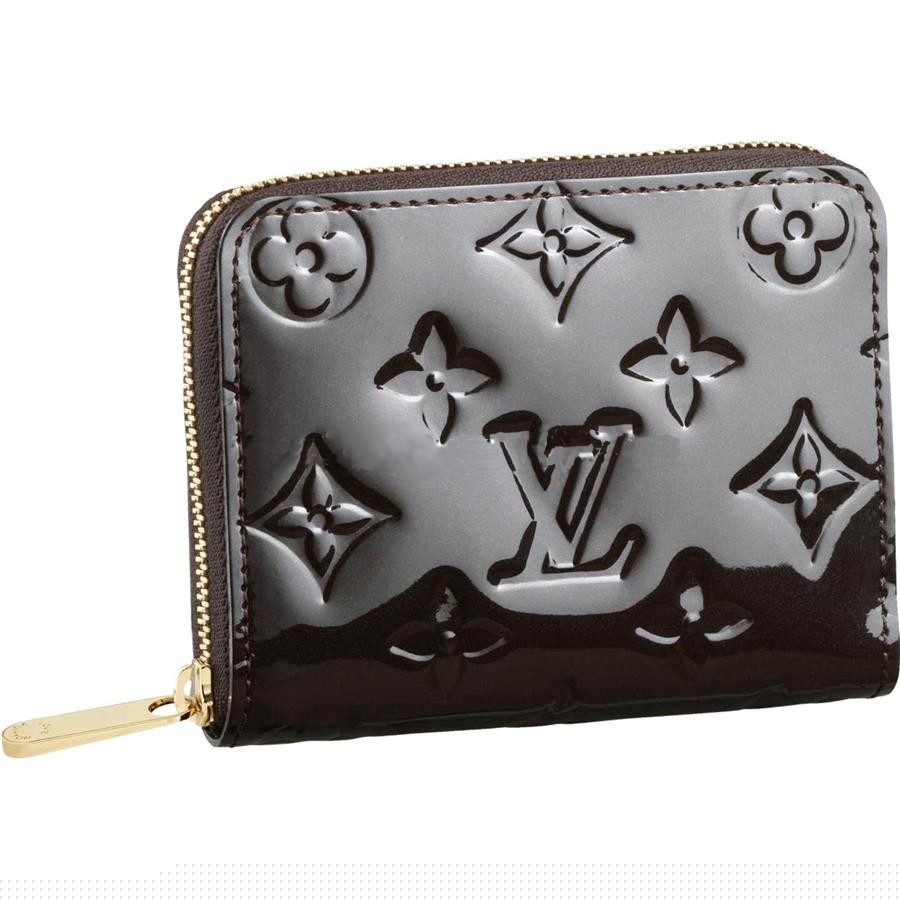 AAA Louis Vuitton Zippy Coin Purse Monogram Vernis M91460 Replica
